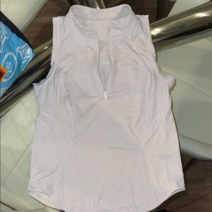 Women's Sleeveless White Top